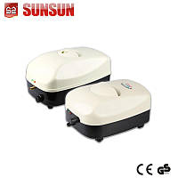 Автономный компрессор воздушный аккумуляторный SunSun YT-818 одноканальный с регулировкой, 20 л/мин, 20 W (*)