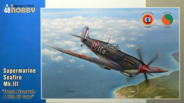 Пластикова модель 1/48 Special hobby 48138 британськи винищувач Supermarine Seafire Mk.III