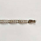 Срібний браслет з цирконами Стэлла, фото 7