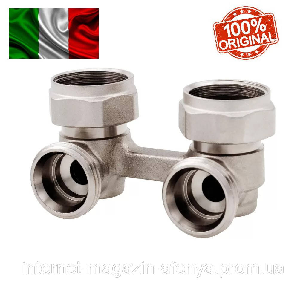 Кран Радиаторный для Нижнего Подключения Угловой 1/2"х3/4" ( Бинокль ...