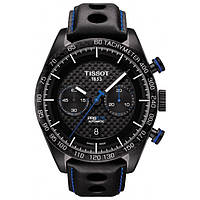 Чоловічі годинники Tissot T-SPORT Automatic T100.427.36.201.00 PRS 516 Chronograph Carbon 100m