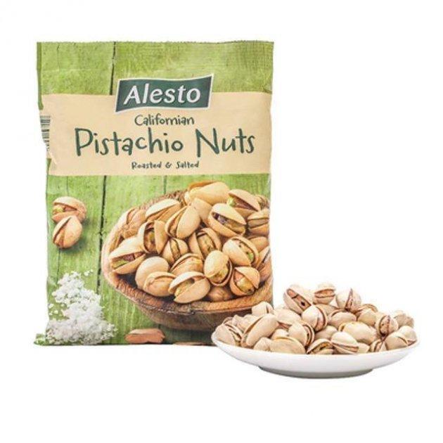 Фісташки солоні Alesto, 250 г, Німеччина, зелені