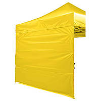 Боковые стенки для раздвижного шатра 2х2 метра- 6 метров Желтый