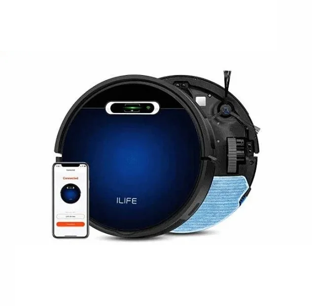 Бездротовий потужний робот-пилосос ILIFE B5 Max WI-FI 2000pa, 600 мл 2 в 1, фото 1