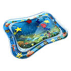 Надувний ігровий розвиваючий водний дитячий килимок Baby Water Play Mat, фото 2