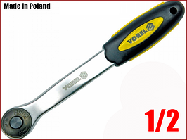 Ключ-тріскачка для головок 1/2 Vorel 53573