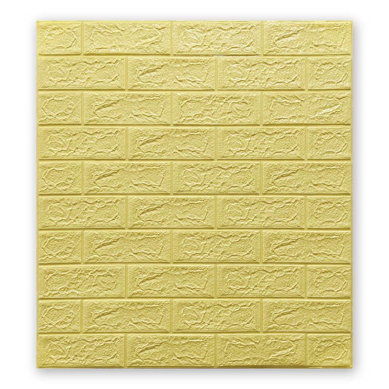 Декоративная Стеновая 3Д Панель Самоклейка Под Кирпич Бежевая 77*70 См ...