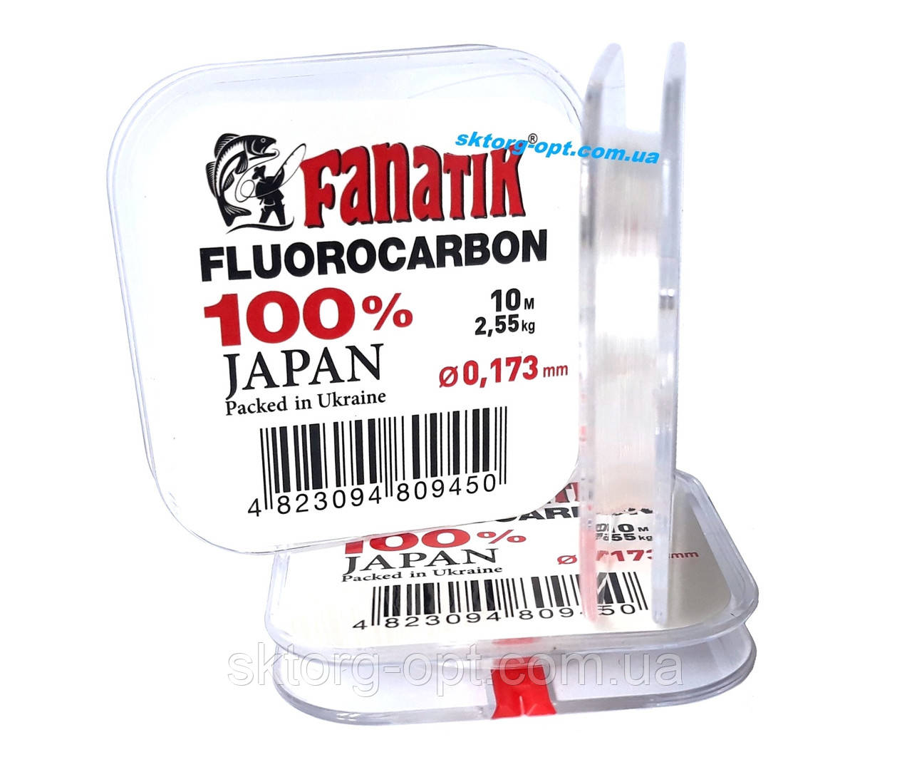 Флюорокарбон FANATIK 10 m (#1.0) 0,173 mm 2,55 kg