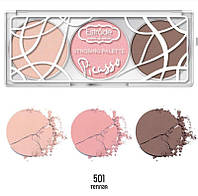 Палетка для стробинга Estrade Picasso Strobing Palette 501 (тепла)