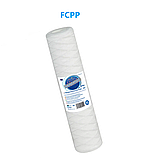 Картридж із поліпропіленового шнура, 1 мікрон — 9 7/8" x 2 1/2"., фото 2