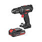 Дриль-шуруповерт акумуляторна 20, 35 Nm, 0-450/0-1500 об/хв, 2-13 мм, літій-іон, 2.0 Ач, ЗУ 2А, кейс, фото 5