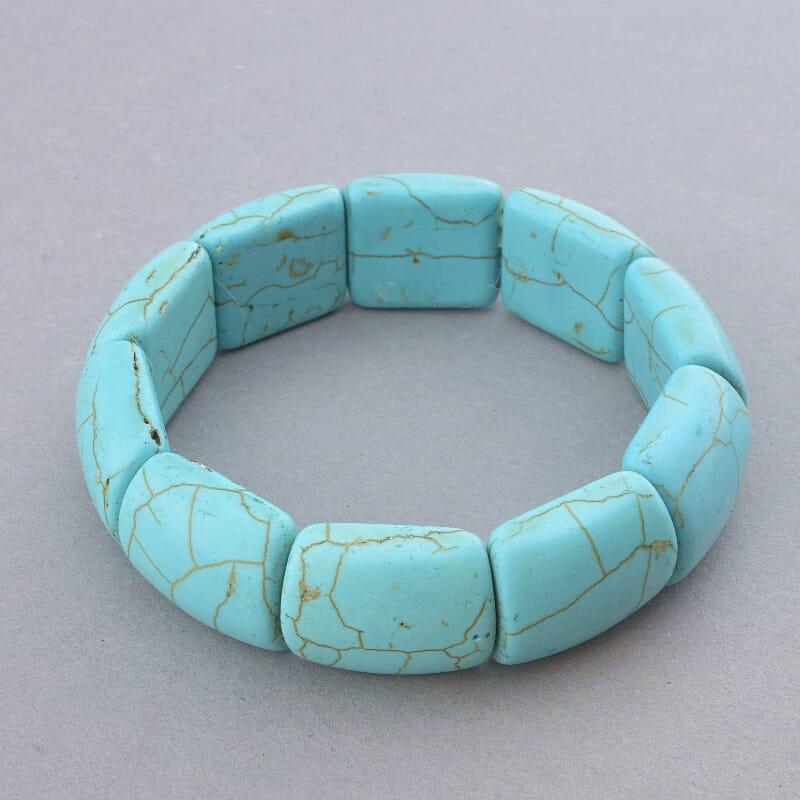 Браслет Бірюза 18 сантиметрів, фото 1