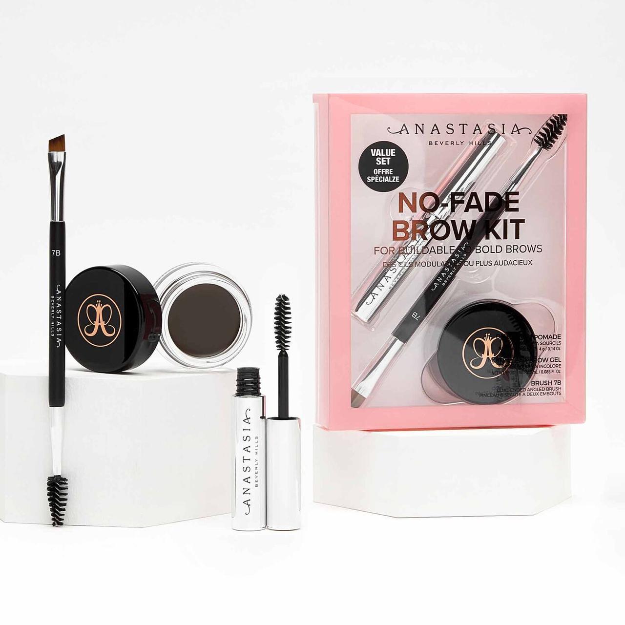 Набір для брів Anastasia Beverly Hills No-Fade Brow Kit - відтінок Medium Brown, фото 1