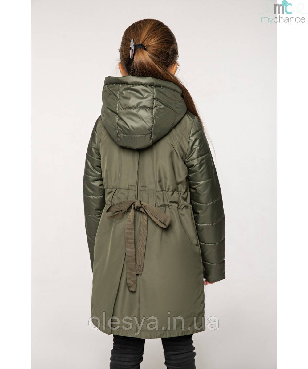 Модна куртка парку Софія на дівчинку тм MyChance Розміри 122, 152 ТОП продаж - фото 3 - id-p650081803