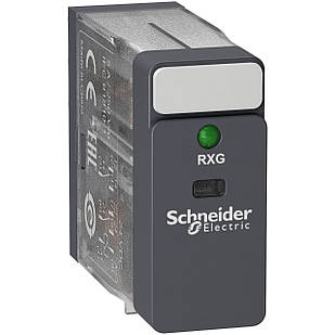 Проміжне реле Schneider Electric Zelio Relay 2CO, 24В, DC, 5A, LED (RXG23BD)