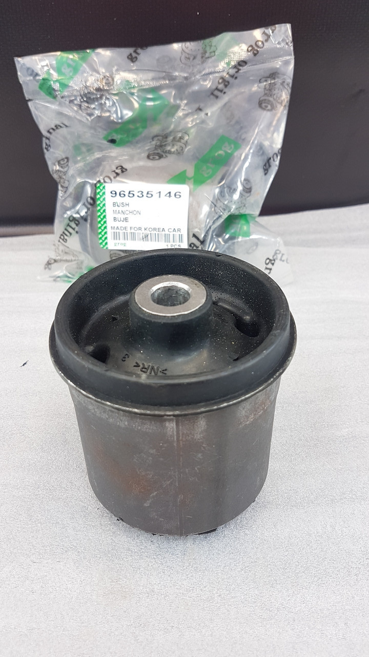 Сайлентблок задньої балки (круглий отвір) Авео grog Корея 96535146, фото 1