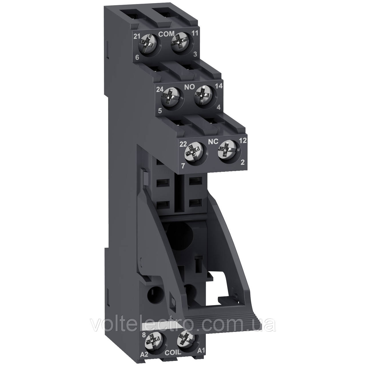 Колодка для реле роздільні контакти, 2 С/О Zelio Relay RXG2 , 230В, AC/DC, фото 1