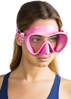 Маска для дайвінгу Cressi F1 Frameless PINK