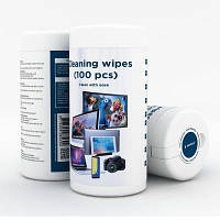 Очисні серветки Gembird для TFT/LCD, 100 шт. (вологі)