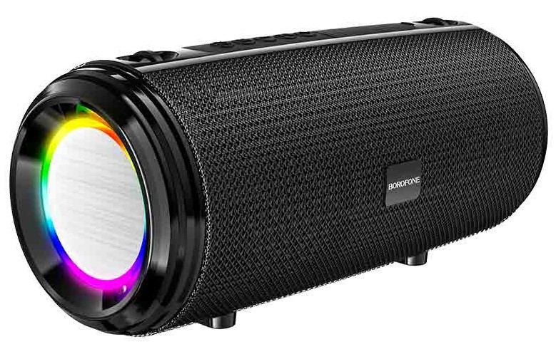 Портативна Bluetooth-колонка BOROFONE BR13 Young Sports LED, чорна