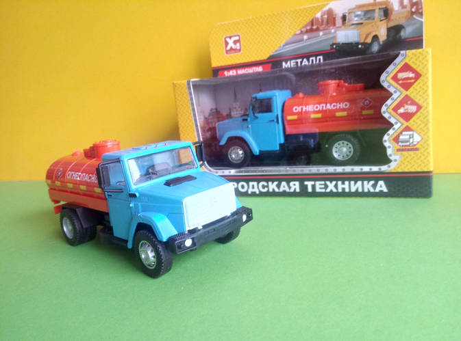 Игрушка бензовоз ЗиЛ-4329 грузовик X Toys, цена 210 грн - Prom.ua (ID ...
