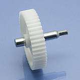 Оригінал шестерня для м'ясорубки Hilton MGT 7114, MGT 7115, MGT 7116, MGT 7119, MGT 7126, MGTS 7127 з металевим валом, фото 5