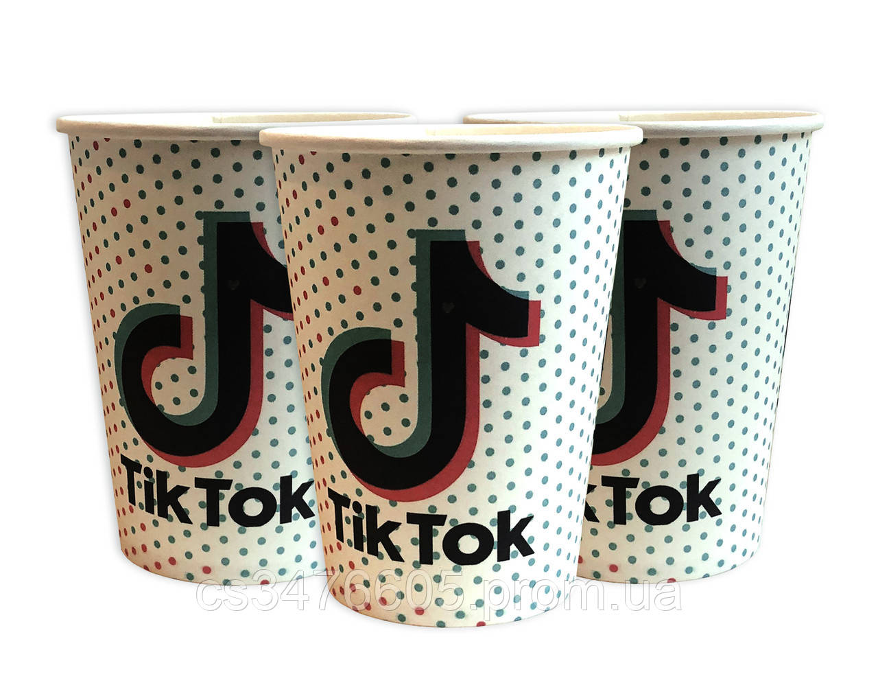 Стаканчики одноразові дитячі "Тік Ток" 10 шт/уп