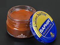 Увлажняющий крем для обуви Saphir Creme Surfine Коньяк