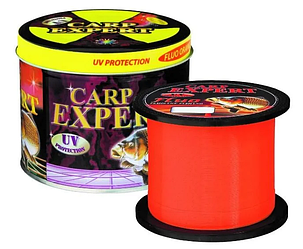 Волосінь Carp Expert UV Fluo Orange 1000 м 0.25 мм 8.9 кг помаранчева