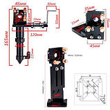 Лазерна голова з двома тримачами дзеркал для CO2 лазерного верстата, фото 2