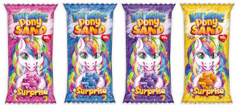 Креативна творчість "Кінетичний пісок" Magic Pony Sand MPS-01-01,02,03,04 G-Rich