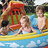Дитячий надувний ігровий центр з басейном і гіркою Bestway 53069 Вулкан, фото 9