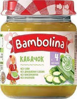 Пюре кабачок 100г Bambolina