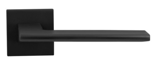 Дверна ручка RDA Rock (розетка 6 мм) чорний матовий (Китай)