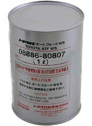 Оригінальна олива коробки передач автомат ATF WS 1 л Toyota Teq Lexus Made in Japan