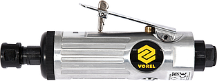Пряма пневматична шліфувальна машина VOREL 81108 1/4" 6 ММ 22000 ОС/МІН 198 Л/МІН