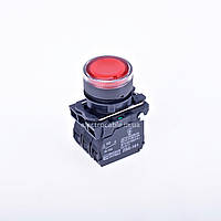 TB5-AW34M5 Кнопка с подсветкой красная 1NO+1NC