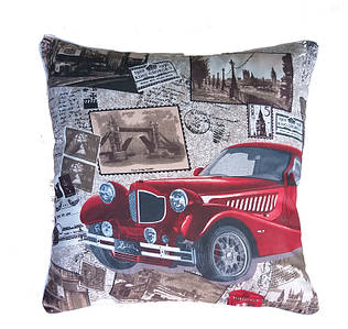 Подушка дитяча бязь/холлофайбер 50*50 см