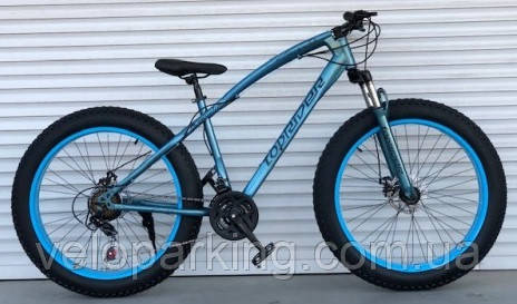 Позашляховик фетбайк 26 Jaguar (fatbike) велосипед 2023 фетбайк 4.0, фото 1