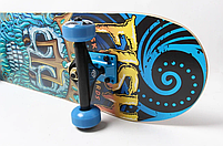 Дерев'яний СкейтБорд для трюків Fish Skateboard Neptune-2977, фото 6