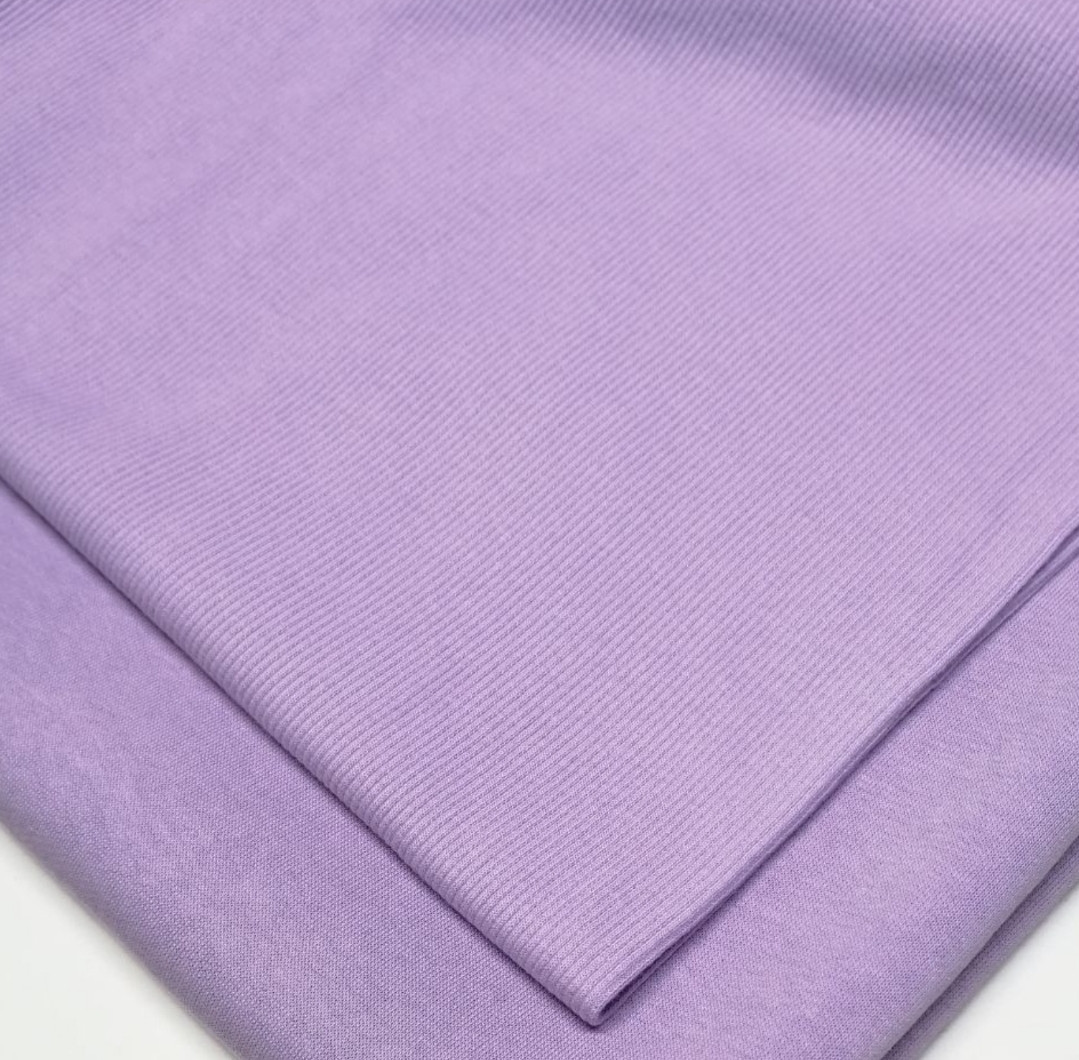 Футер двонитка Лаванда - 180см.