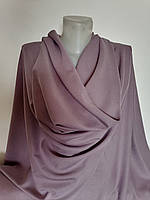 Бузково-сіра Плавальна Блузкова Тканина Відріз на платті на блузку 1,5 м на 1,5 м Шовк