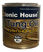 Тунгова олія для дерева "Bionic House" 0,25 л