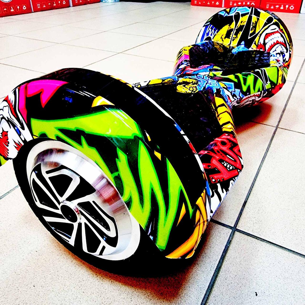Гіроборд, гіроскутер 8 дюймів Smart Balance wheel із самобалансом новий графіті