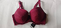 Бюстгальтер мереживний для жінок 90-110 D бордо ESMARA® Lingerie