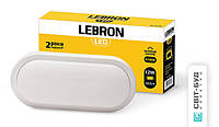 LED светильник Lebron L-WLO, 12W, овал, 4100K, 1050Lm, угол 140 °