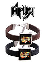 Браслет квадратный Ария "Logo-2"