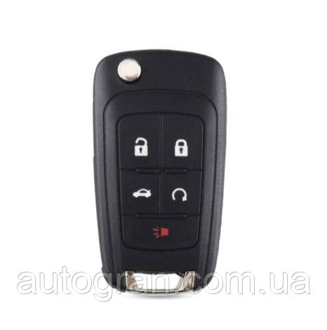 Ключ викидний Chevrolet 5 кнопок Cruze Captiva, фото 1