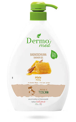 Гель для душа Dermomed Bio Honey 1000 мл, фото 2