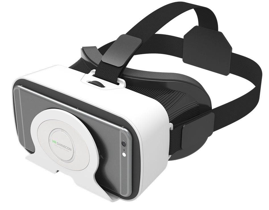 3D окуляри віртуальної реальності Shinecon VR SC-G03R, білі